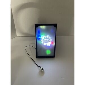 Gemmy DISPLAY Home Accents Static LED Projector Merry Christmas Colorful WORKS